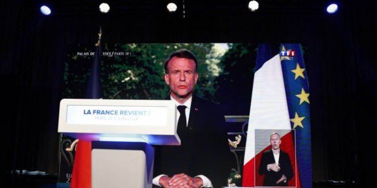 In France, Emmanuel Macron dissolves the national assembly a