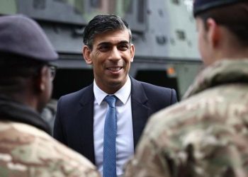 sunak alludes to severe consequences for young britons who choose not to enlist in the military.