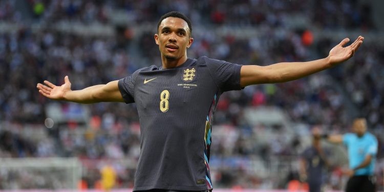 in england's opening euro 2024 match, alexander arnold is expected to play in midfield.