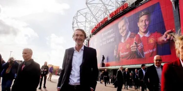 premier league: "we have more accountants than players," man united co owner jim ratcliffe says
