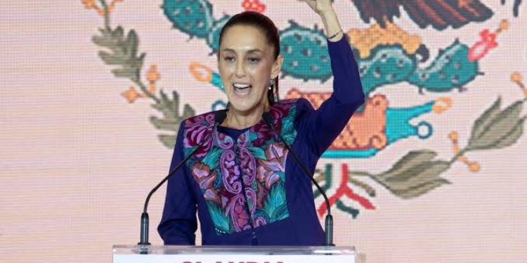 The first female president of Mexico was elected, Claudia Sheinbaum