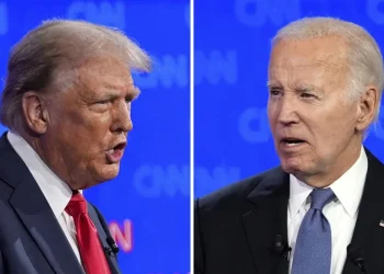 Trump attacks Biden harshly, labeling him a “Manchurian candidate” who is “paid by China.”