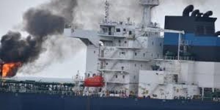 explosions near ship off yemen; crew said to be safe, according to ukmto