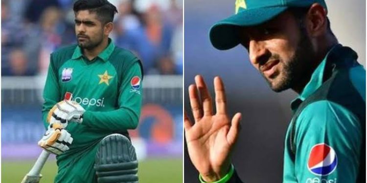 shoaib malik begs babar azam to step down as captain following india's t20 world cup loss.