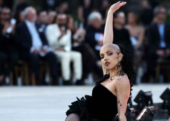 in paris, vogue world combines fashion with sports.
